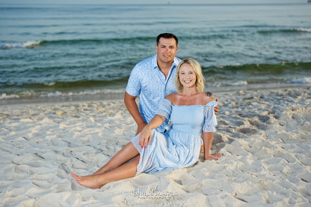 Orange Beach photographer shooting on the beach in Alabama.