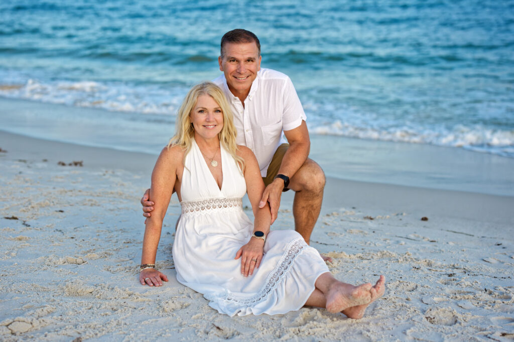 Orange Beach Photographers Couple on the Beach Photos